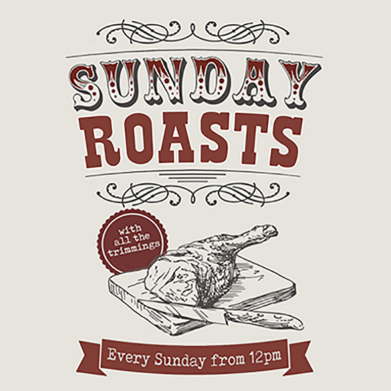 sunday roasts ad